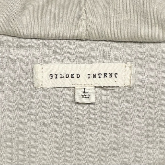 Buckle Gilded Intent Women Multi Washed Colorblock Hooded Snap Corduroy Jacket L - Picture 4 of 4